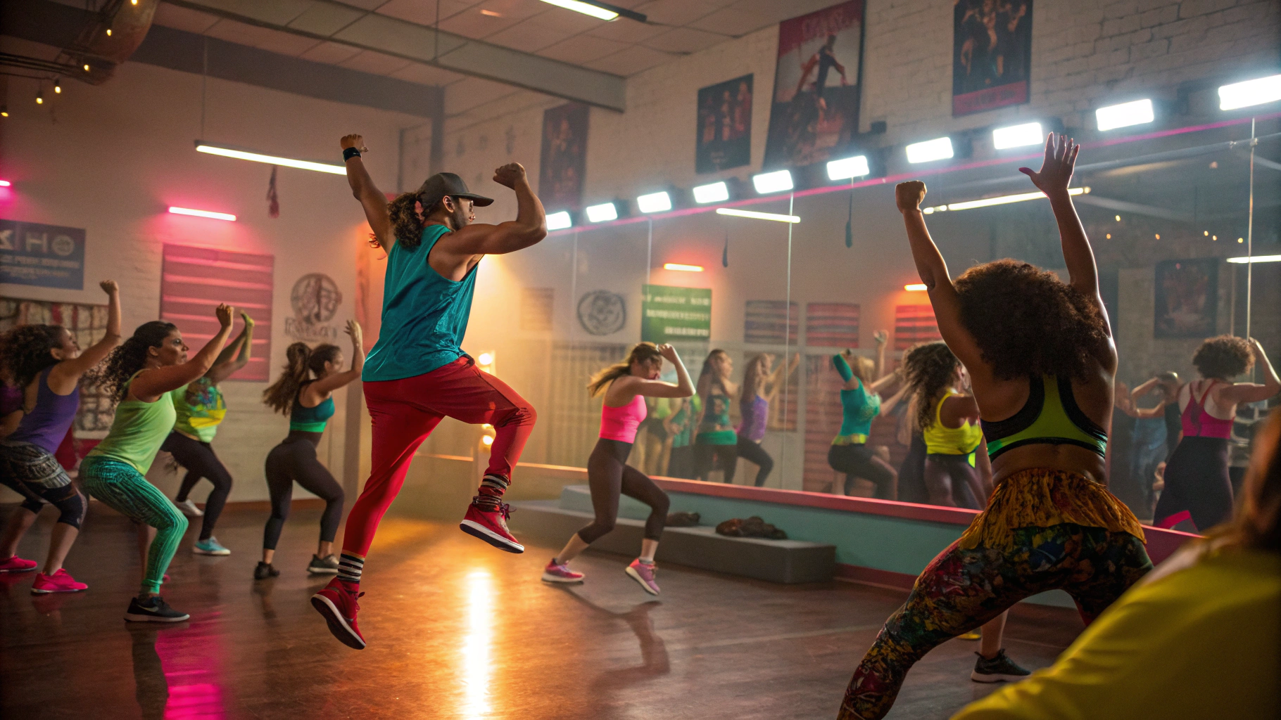 Commercial photo of a client workout inside an independent gym