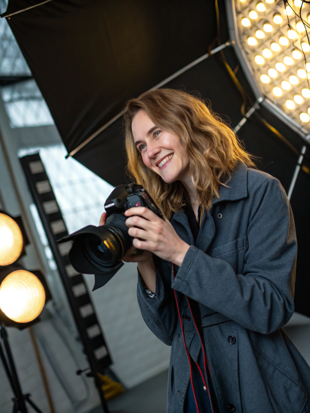 Portrait of Elena Rostova, commercial photographer