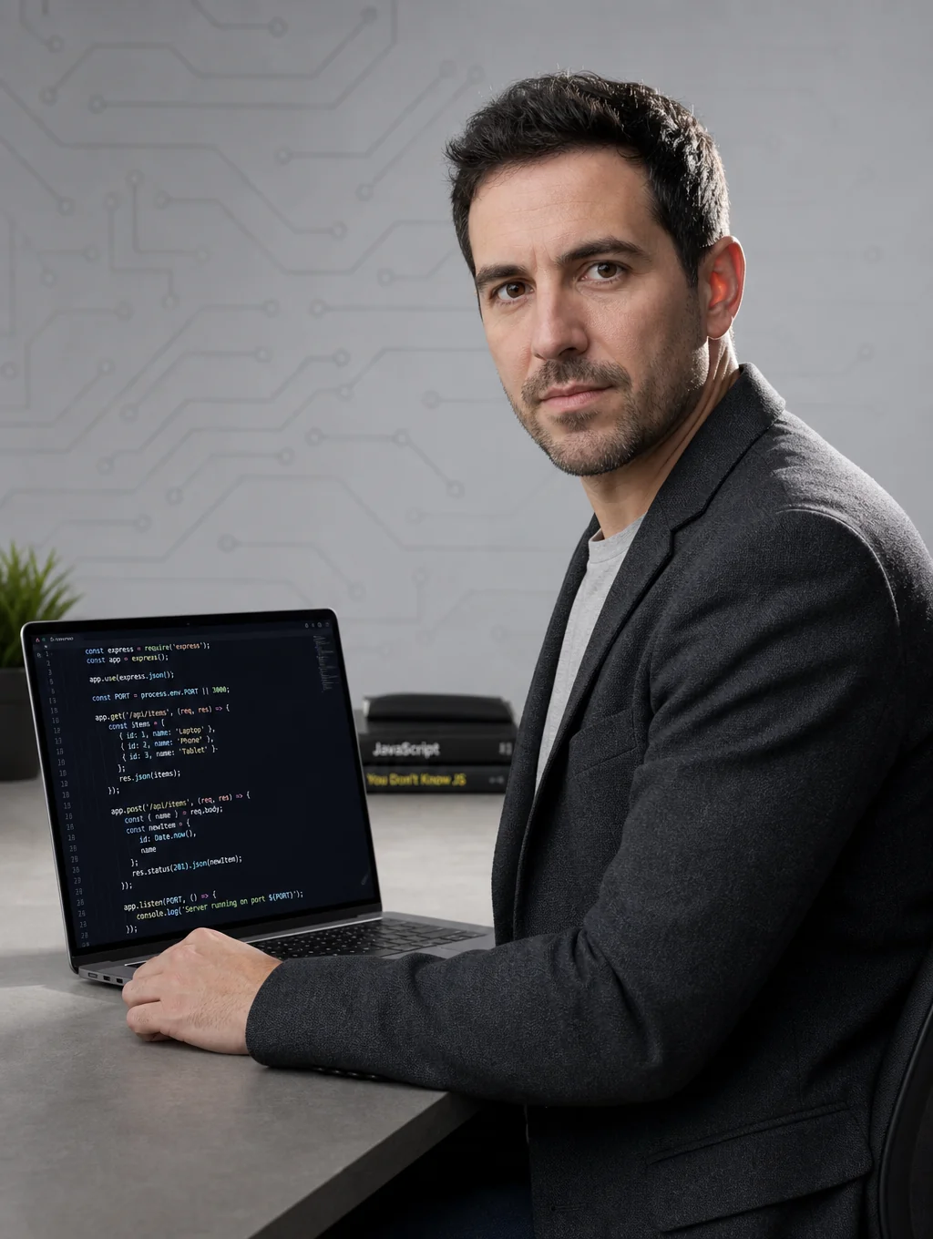 Portrait of Marcus Vance, creative director and web engineer